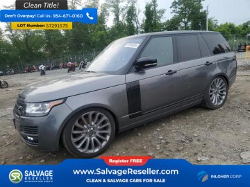 2016 Land Rover Range Rover Supercharged