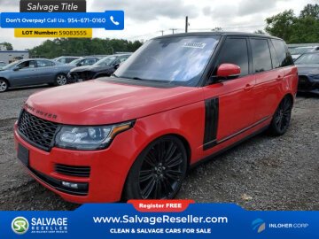 2016 Land Rover Range Rover Supercharged