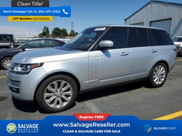 2016 Land Rover Range Rover HSE