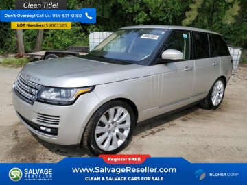 2016 Land Rover Range Rover Supercharged