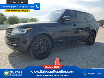 2016 Land Rover Range Rover Long Wheelbase Supercharged