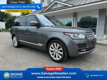 2016 Land Rover Range Rover HSE