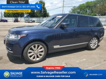 2016 Land Rover Range Rover HSE