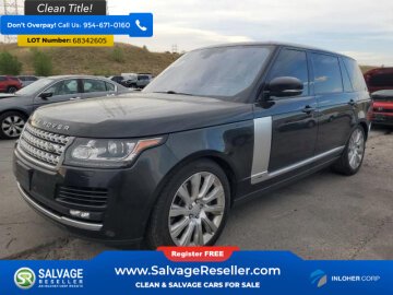 2016 Land Rover Range Rover Long Wheelbase Supercharged