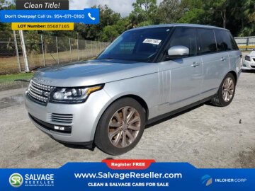 2016 Land Rover Range Rover HSE
