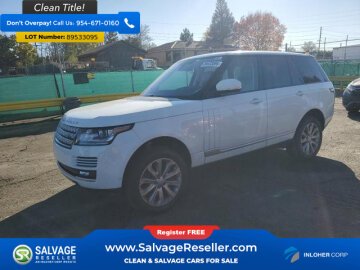2016 Land Rover Range Rover HSE