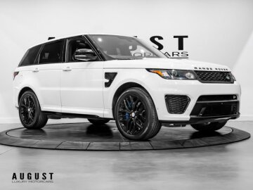 2016 Land Rover Range Rover Sport SVR