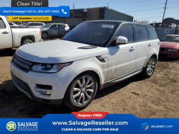 2016 Land Rover Range Rover Sport