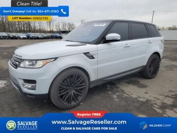 New 2016 Land Rover Range Rover Sport HSE