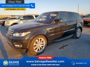 New 2016 Land Rover Range Rover Sport HSE