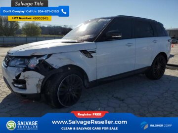 New 2016 Land Rover Range Rover Sport Supercharged