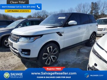 New 2016 Land Rover Range Rover Sport SE