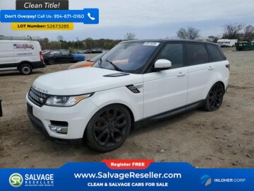 New 2016 Land Rover Range Rover Sport HSE