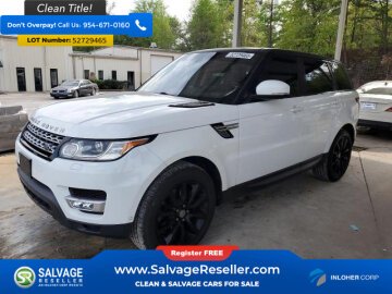 New 2016 Land Rover Range Rover Sport HSE