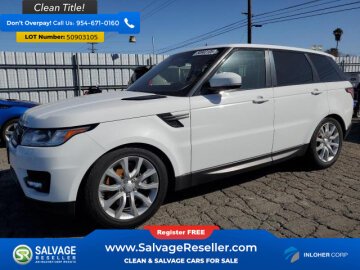 New 2016 Land Rover Range Rover Sport SE