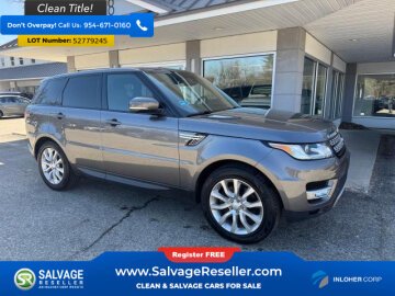New 2016 Land Rover Range Rover Sport HSE
