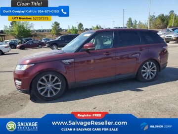 New 2016 Land Rover Range Rover Sport HSE