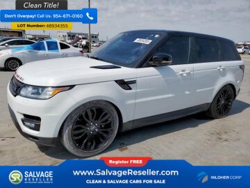 New 2016 Land Rover Range Rover Sport Supercharged