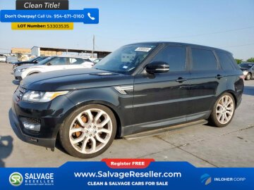 New 2016 Land Rover Range Rover Sport HSE