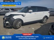 New 2016 Land Rover Range Rover Sport SE