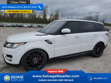 2016 Land Rover Range Rover Sport HSE