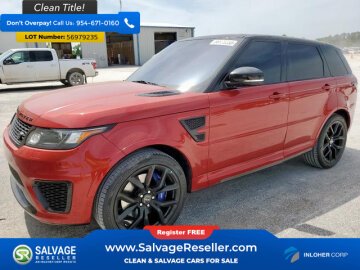 2016 Land Rover Range Rover Sport SVR