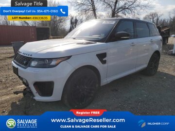 2016 Land Rover Range Rover Sport SVR