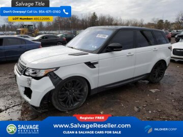 2016 Land Rover Range Rover Sport Supercharged