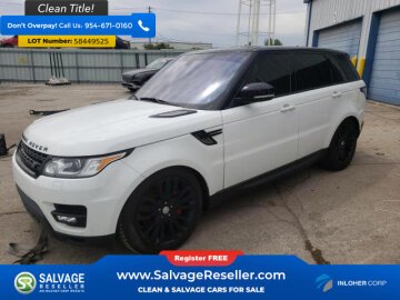 2016 Land Rover Range Rover Sport Supercharged