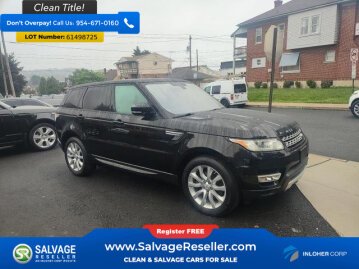 2016 Land Rover Range Rover Sport HSE