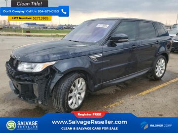 2016 Land Rover Range Rover Sport HSE