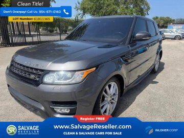 2016 Land Rover Range Rover Sport SE