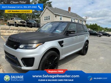 2016 Land Rover Range Rover Sport SVR