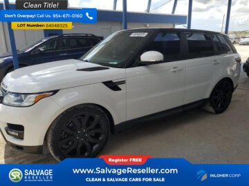 2016 Land Rover Range Rover Sport SE