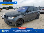 2016 Land Rover Range Rover Sport Supercharged