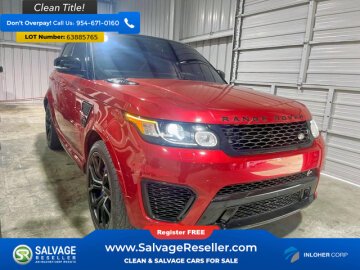 2016 Land Rover Range Rover Sport SVR