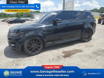 2016 Land Rover Range Rover Sport SE