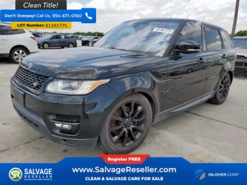 2016 Land Rover Range Rover Sport HSE