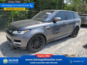2016 Land Rover Range Rover Sport HSE