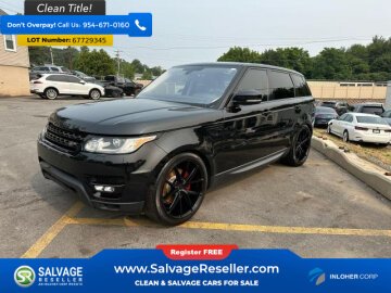 2016 Land Rover Range Rover Sport HSE