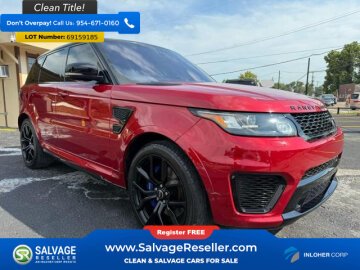 2016 Land Rover Range Rover Sport SVR