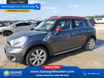 2016 MINI Cooper Countryman S ALL4