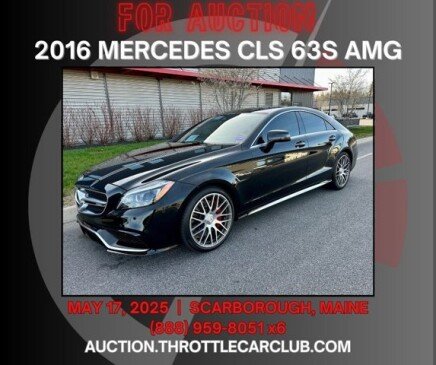 Photo 1 for 2016 Mercedes-Benz CLS63 AMG S-Model 4MATIC