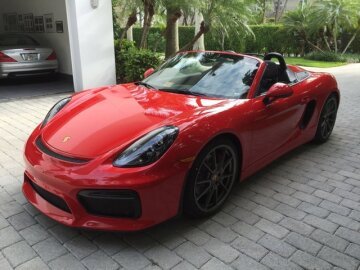 2016 Porsche Boxster Spyder