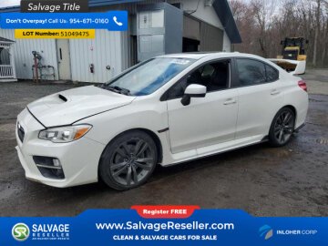 New 2016 Subaru WRX Premium