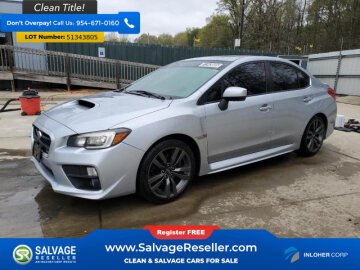 New 2016 Subaru WRX Limited