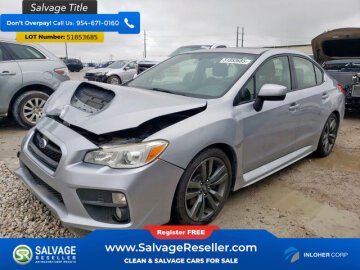 New 2016 Subaru WRX Premium
