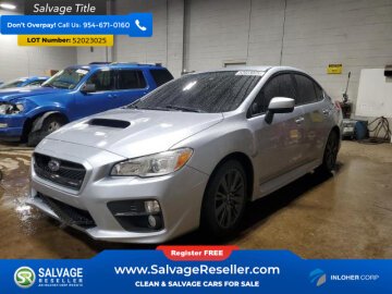 New 2016 Subaru WRX