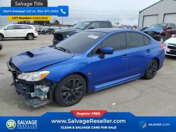 New 2016 Subaru WRX Premium