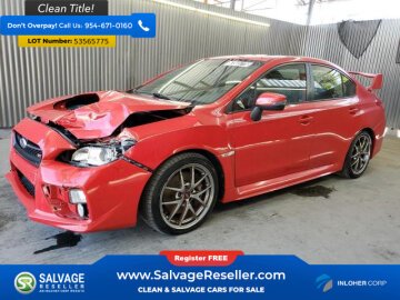 New 2016 Subaru WRX STI Limited